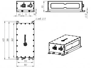 DC-AC voltage converter (pure sine) RUBRUKS NPI-360-220-7